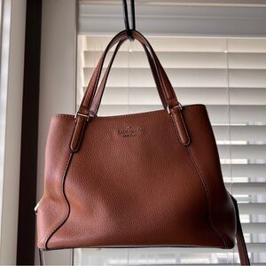 Kate Spade Cross Body - Brown with Gold Hardware